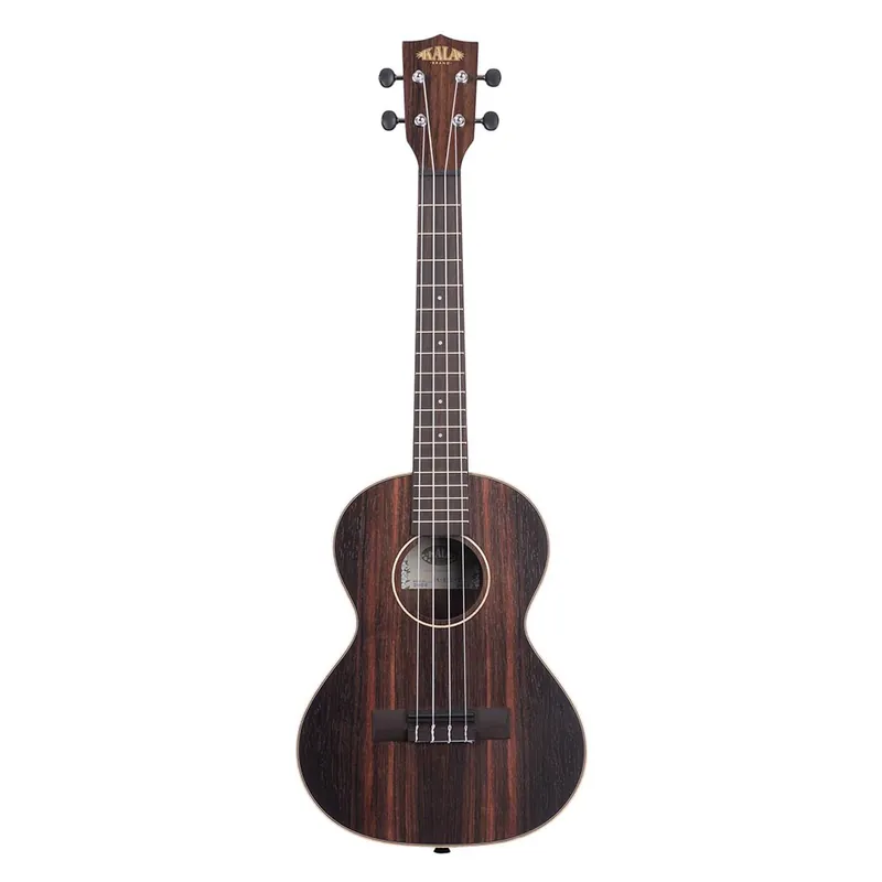 Latest Kala Striped Ebony Tenor Ukulele Rosewood Fingerboard
