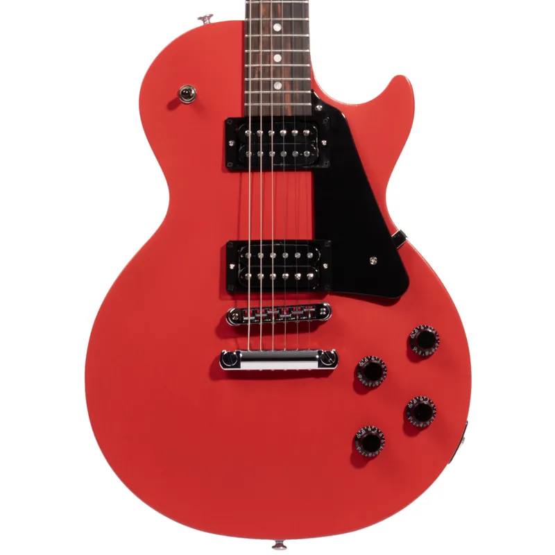 Viral Gibson Les Paul Modern Lite Electric Guitar w/490R/498T Humbuckers, Cardinal Red Satin